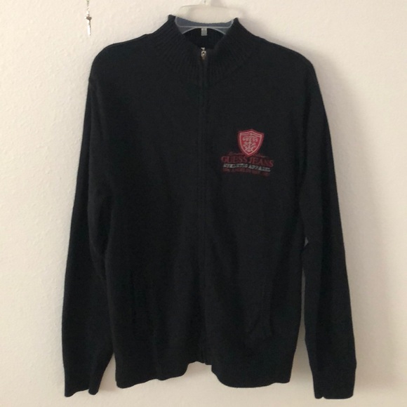 vintage guess zip up